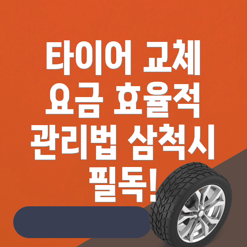 타이어 교체 비용