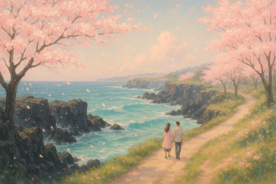 Jeju Coastal Blossoms 관련 이미지