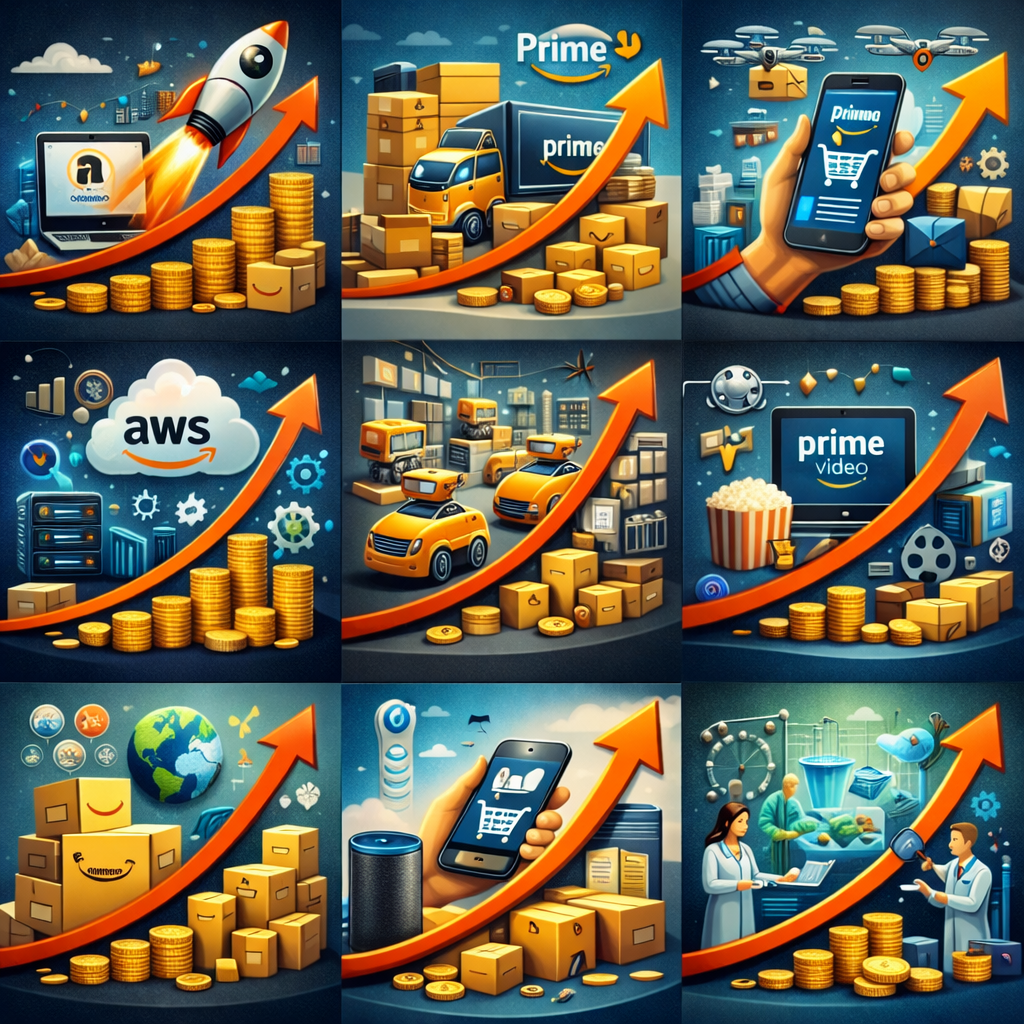 아마존 10년 급등의 핵심 원인 정리 관련 사진