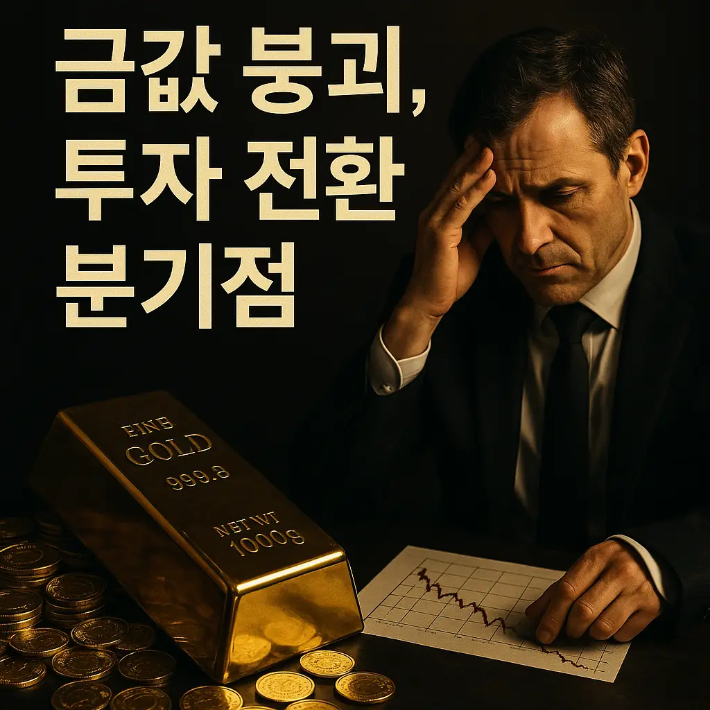 2025년 금값 폭락 위기
