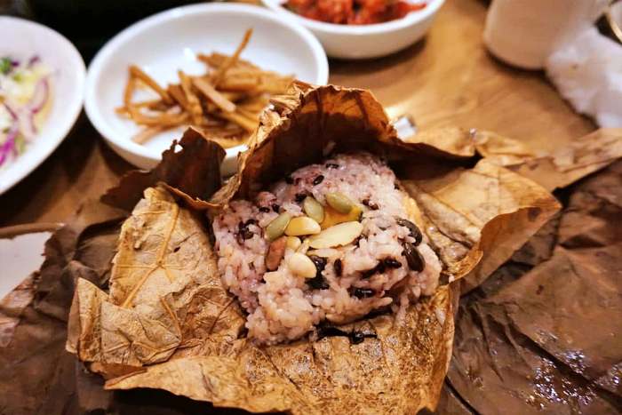 6시내고향 부여 우렁이 연잎밥 맛집