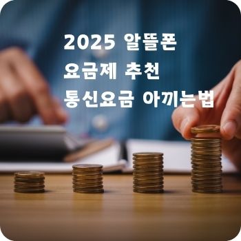 2025 알뜰폰 요금제 추천