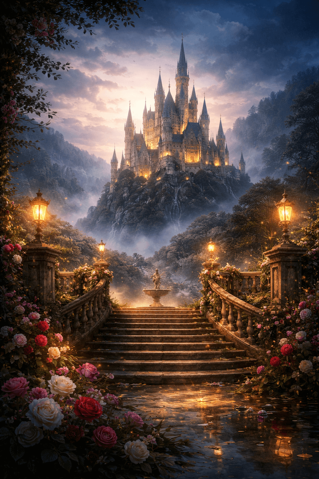 미녀와 야수 포스터