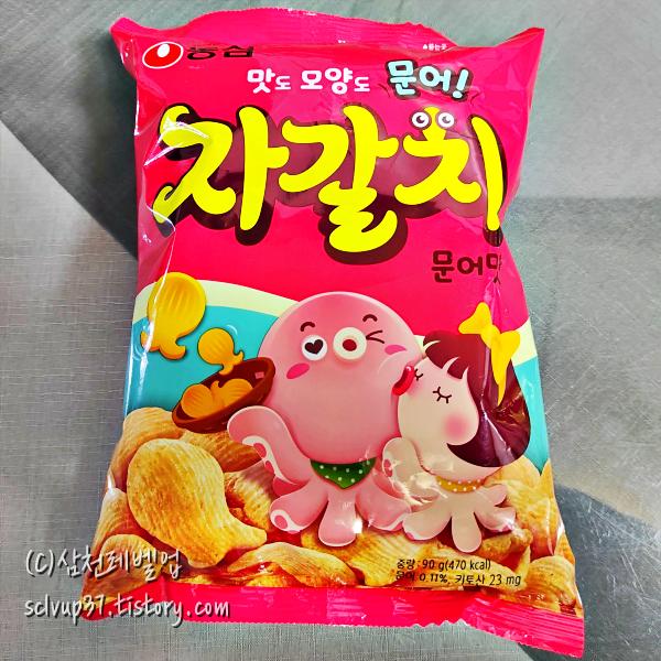 농심 자갈치 90g