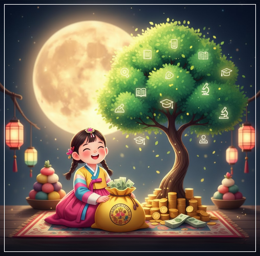 추석 상여금/용돈 '순삭'은 그만! 우리 아이 영어 교육비/유학 자금으로 굴리는 명절 재테크 전략