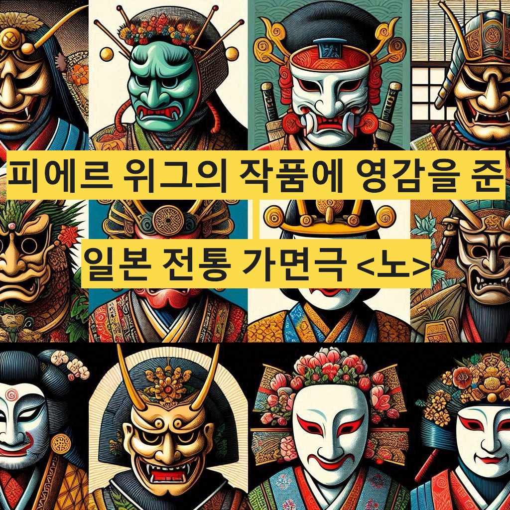 피에르 위그-휴먼 마스크-일본 가면