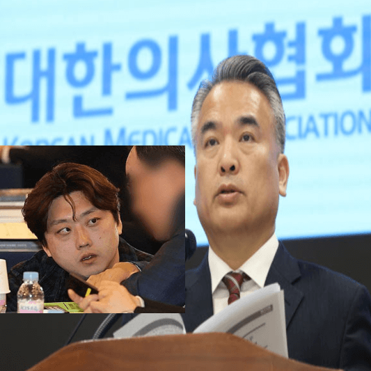 박단-전공의대표와-김성근-대한의사협회-대변인