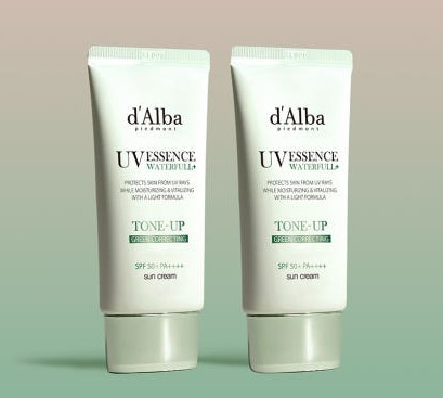 달바 클린 티트리 리포좀 그린 톤업 선크림