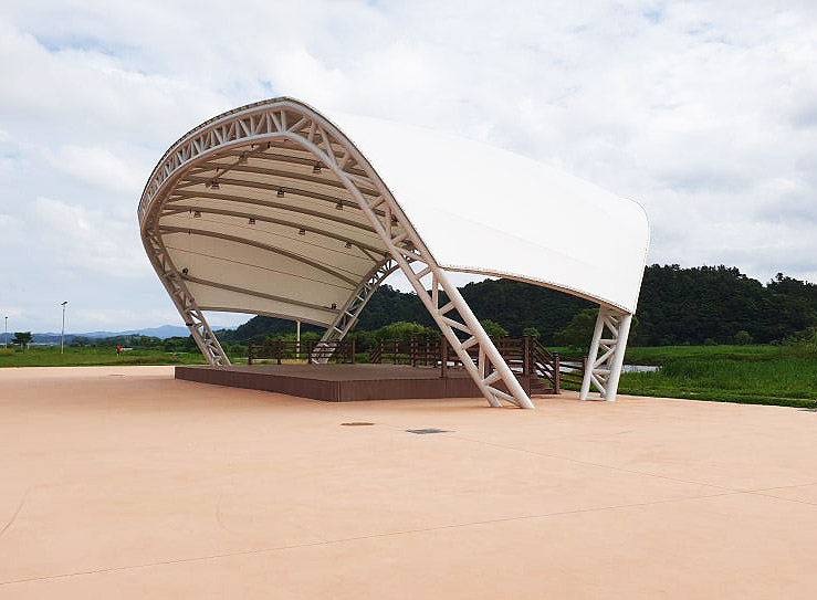 경상남도 진주시 하대둔치파크골프장 소개