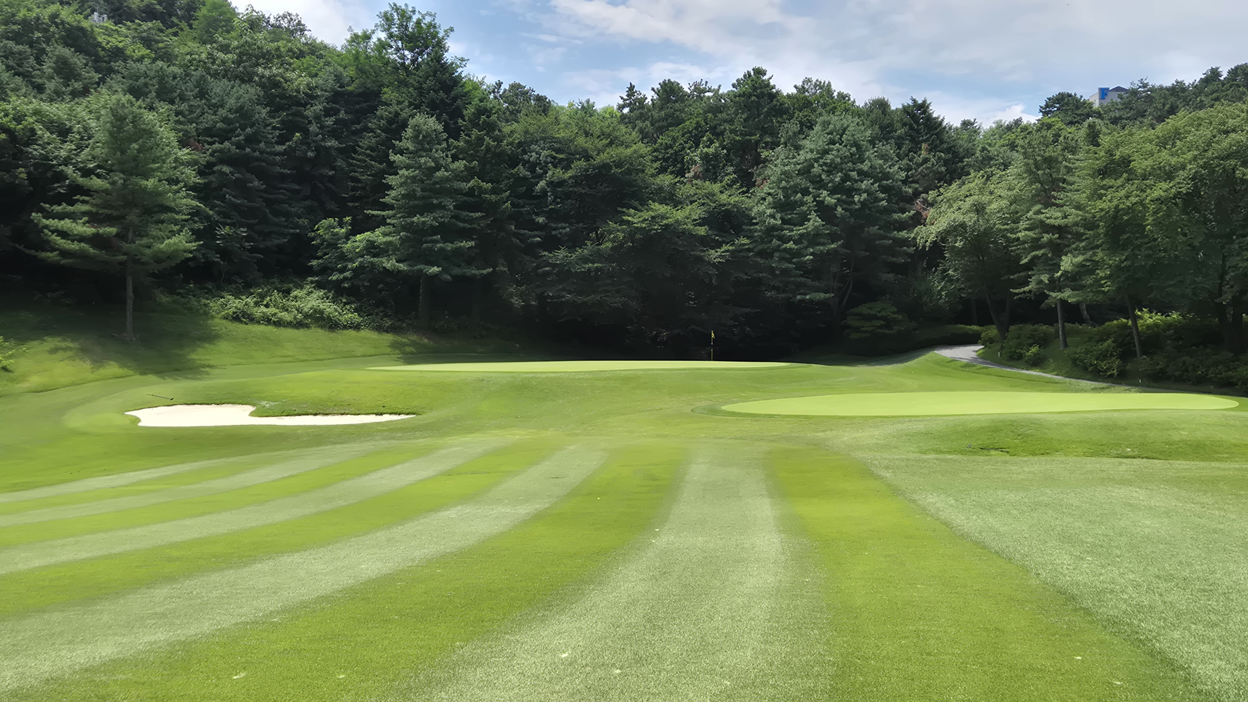 한성cc 오렌지-그린 코스 사진 및 공략 정보