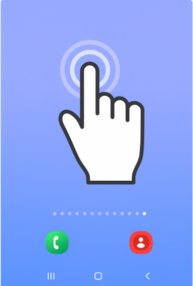 방법 1: 홈화면 빈 공간 길게 누르기