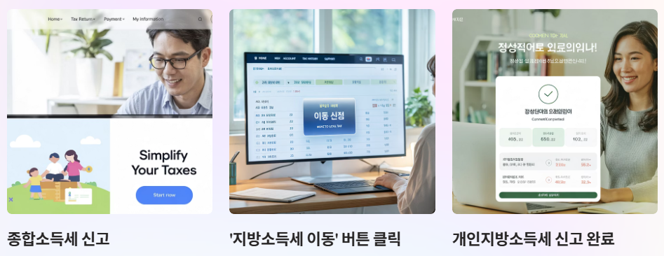 개인지방 소득세 신청 방법