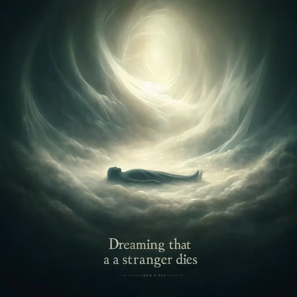 모르는 사람이 죽는 꿈 해몽