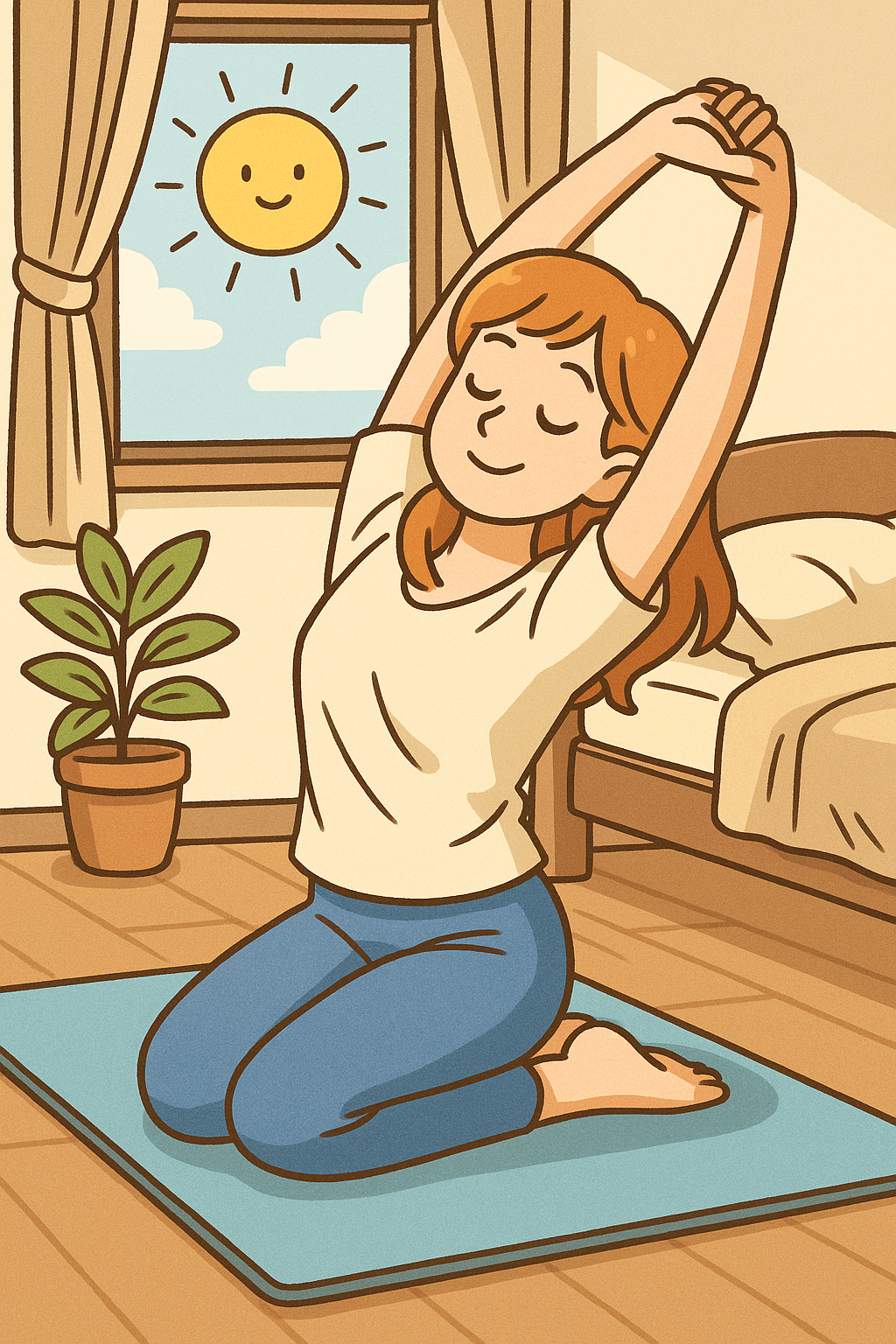 마음과 몸을 깨우는 아침 스트레칭 루틴