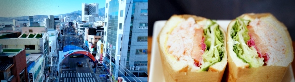 속초 홍게샌대위치