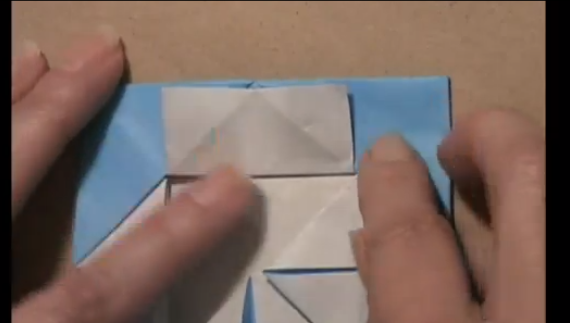 오픈 볼 장식 상자 접는과정