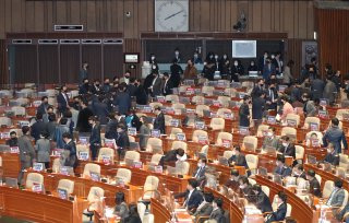 정부조직법 개정안 필리버스터