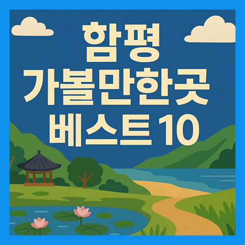 함평 가볼만한곳 베스트10