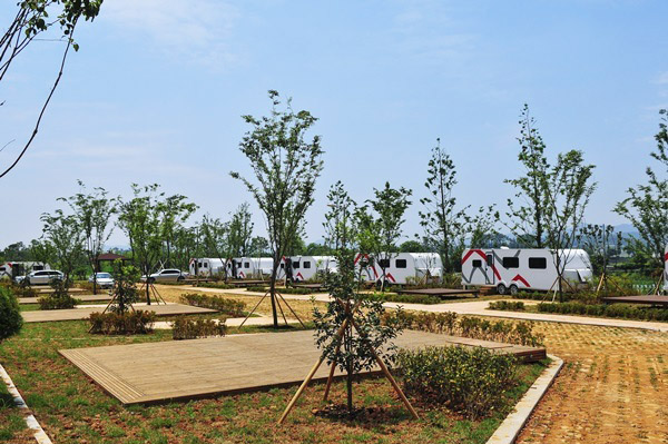 전라남도 무안군 회산백련지 오토캠핑장 소개