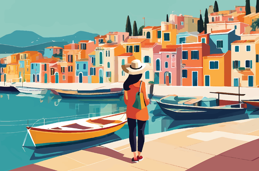 Ai Generated, Cinque Terre, Italy