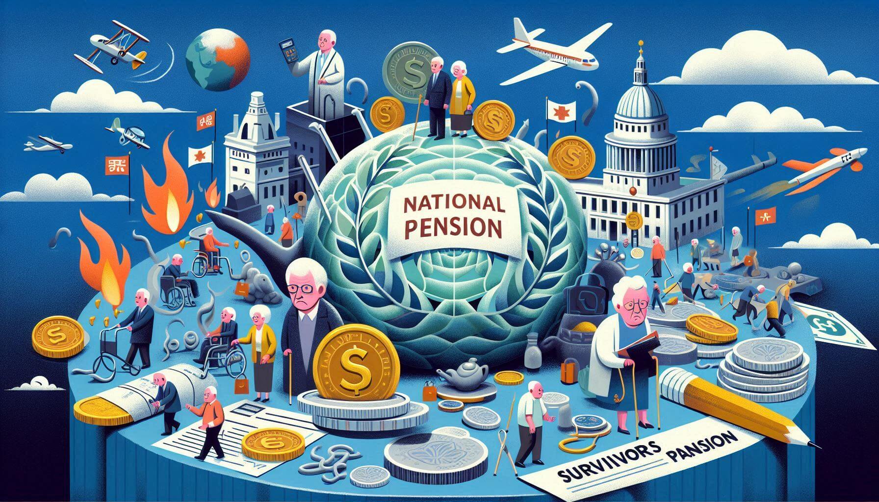 국민연금 유족연금 수령조건 수령액 신청서류 지급기간 수령기간 신청 방법