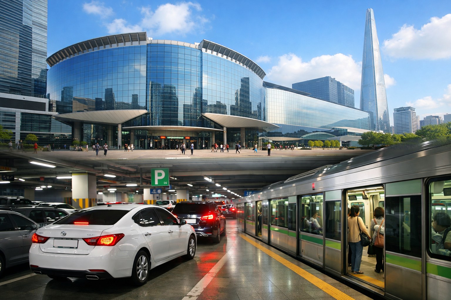 서울 코엑스 주차장 완벽 정리｜주차비&middot;주차가능대수&middot;평일 주말 차이&middot;가는방법 총정리 관련 사진
