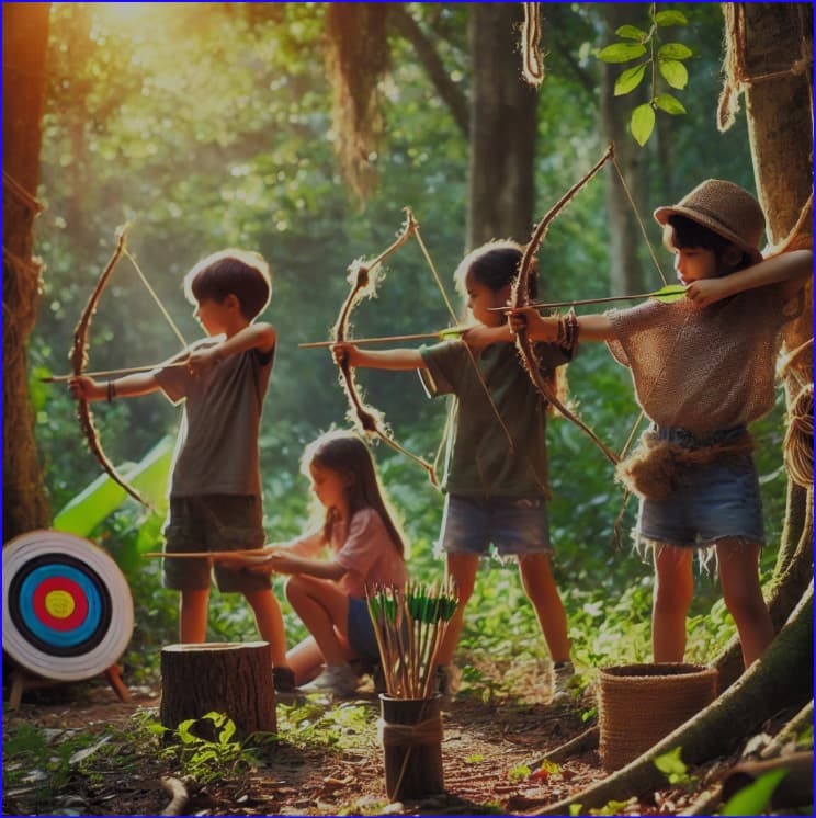 자연물로 자연 체험 놀이 도구 만들기