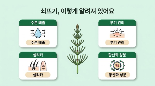 쇠뜨기 효능 한눈에 보기