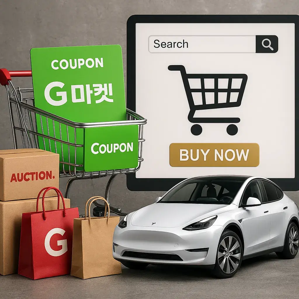 G마켓 G락페로 테슬라 받기
