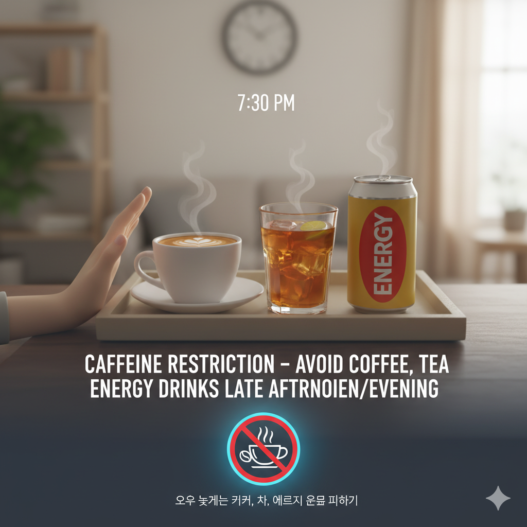 숙면을 돕는 생활 습관