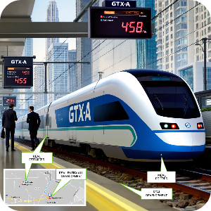 GTX-A.B.C노선과 부동산 시장 연관성 이미지