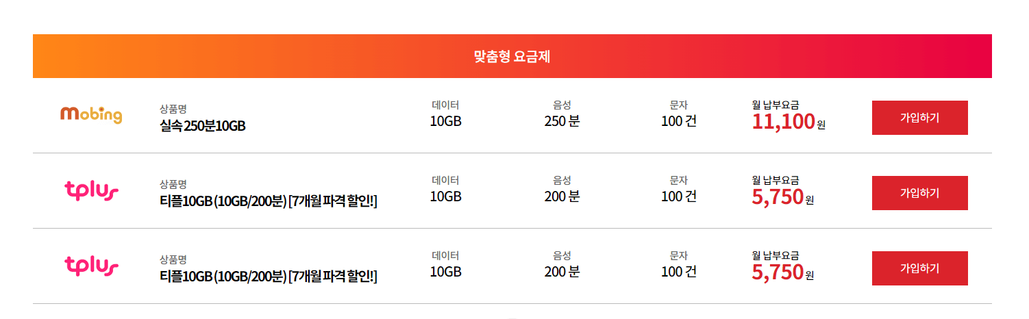알뜰폰 허브