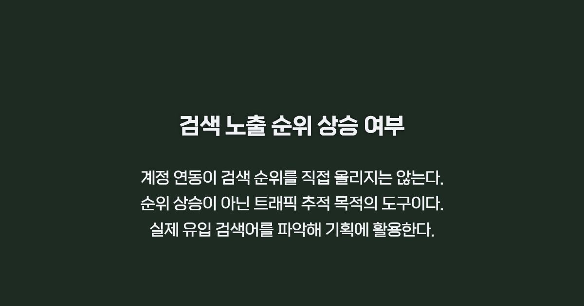 검색 노출 순위 영향 카드뉴스