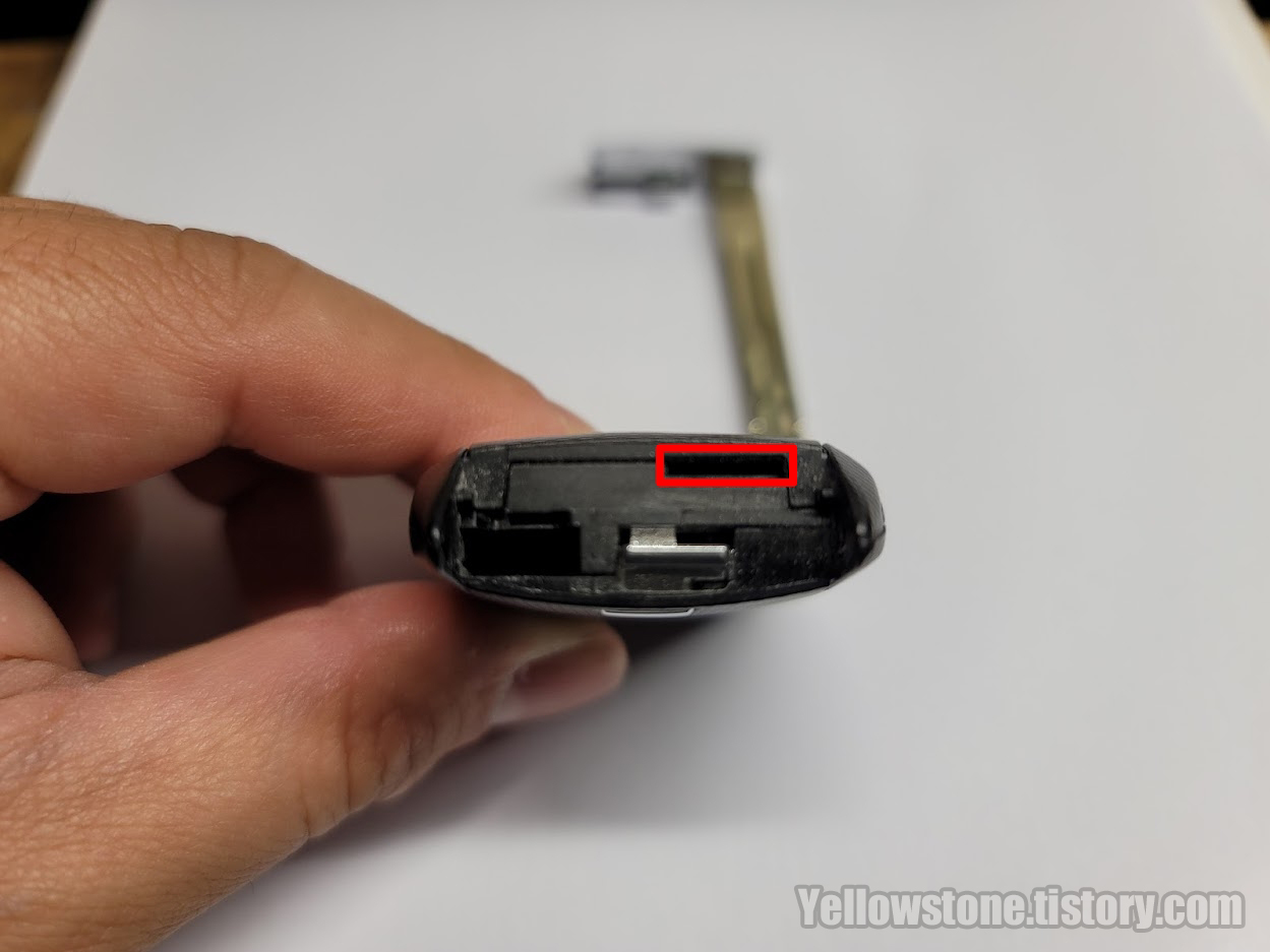 레이 자동차 키 건전지 모델 및 배터리 교체