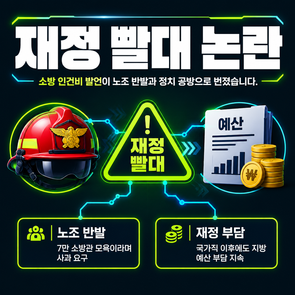 재정 빨대 논란