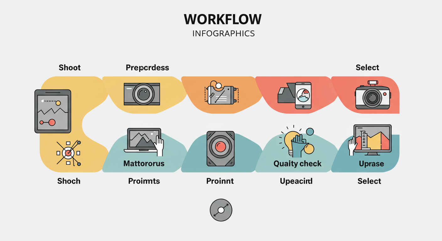 촬영&rarr;전처리&rarr;프리셋&rarr;프롬프트&rarr;배치 생성&rarr;체크&rarr;업스케일&rarr;후보 선별로 이어지는 반려동물 캐릭터화 흐름을 한눈에 보여주는 다이어그램