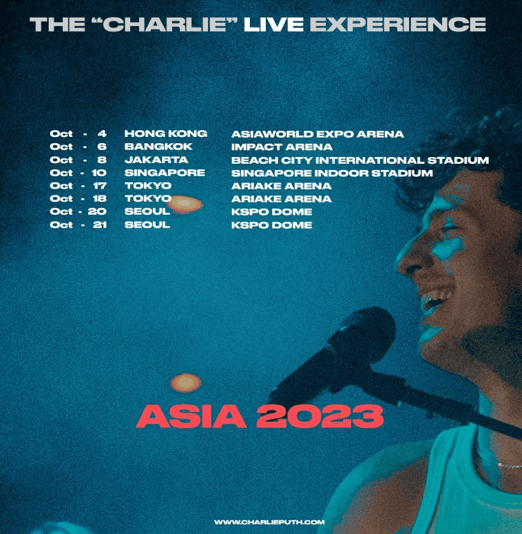 찰리 푸스 내한 티켓팅