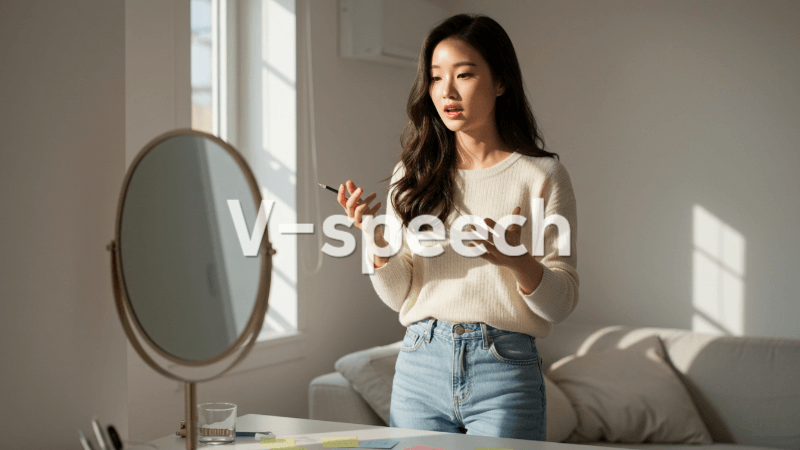 매일 스피치 연습 루틴