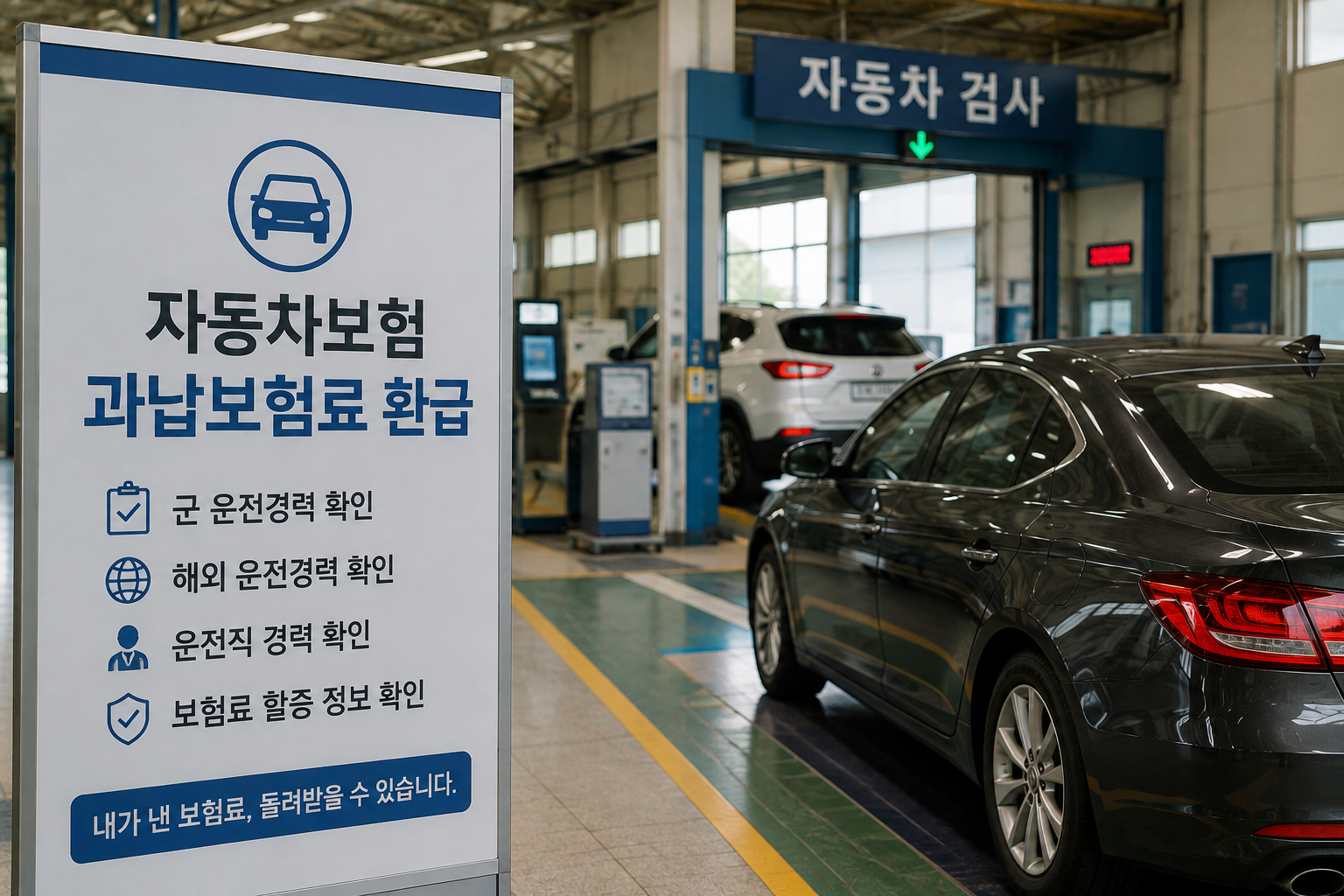 자동차보험 환급 안내와 검사센터