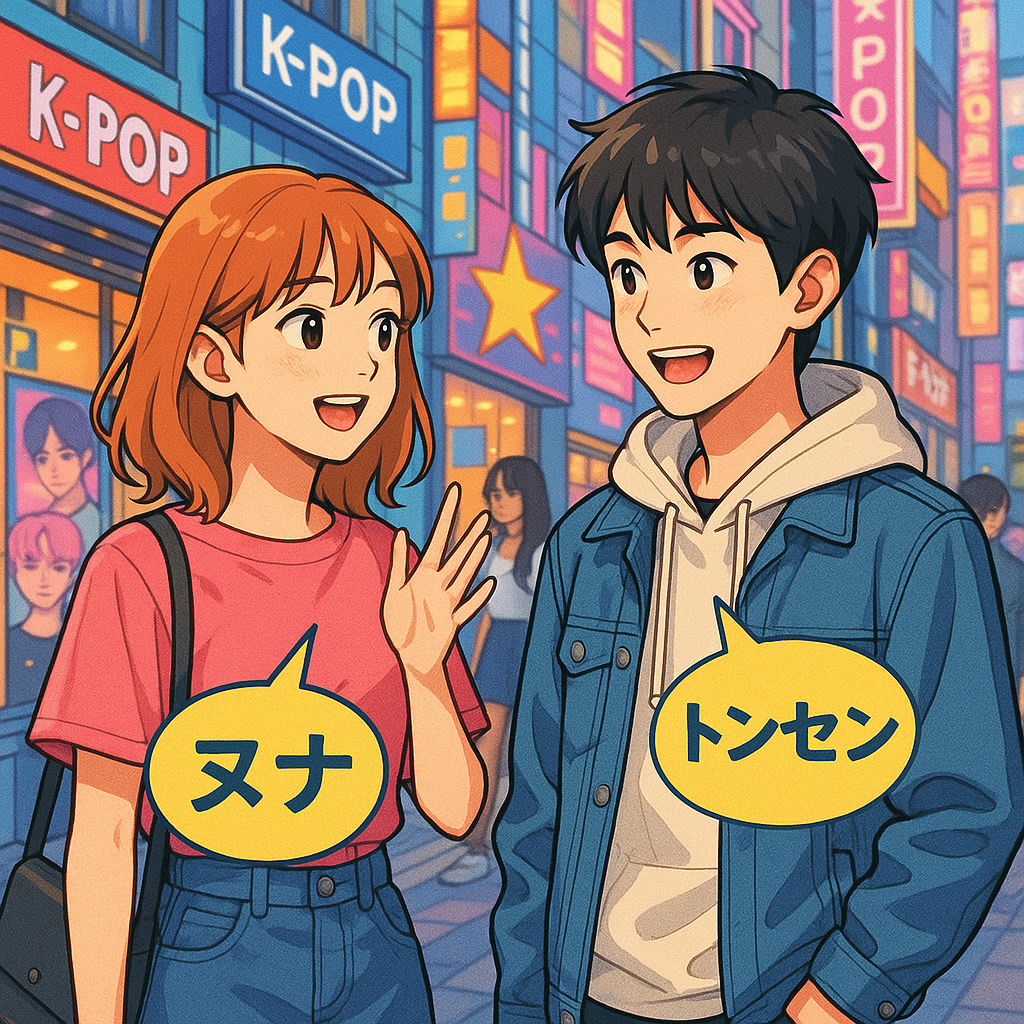 일본에서 유행하는 한국어 단어들