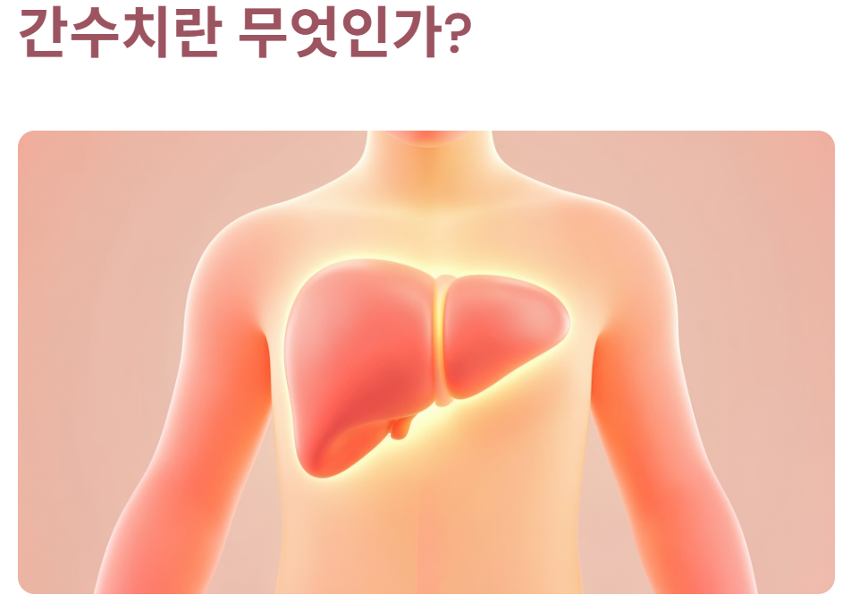 간수치란 무엇인가?