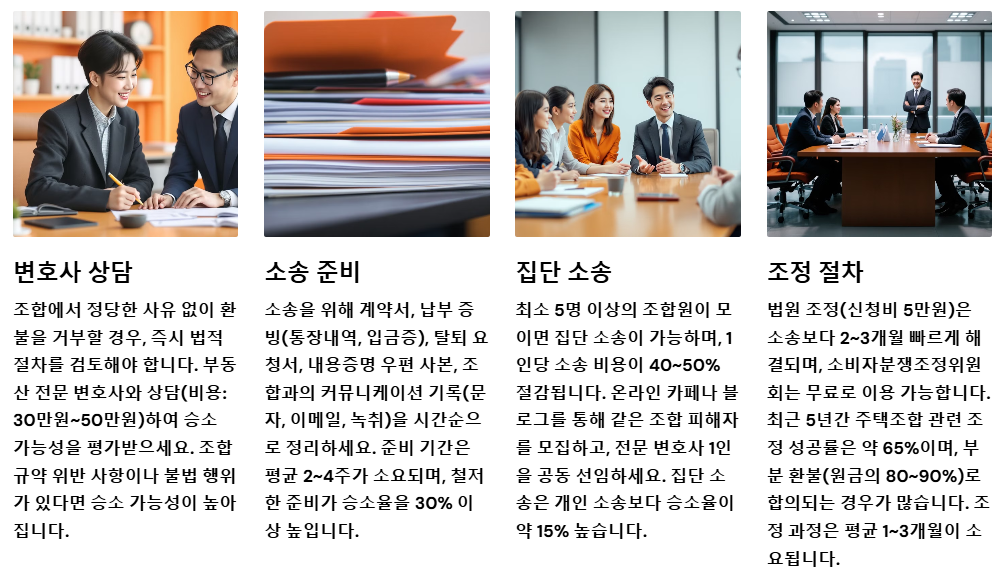 법적대응 절차