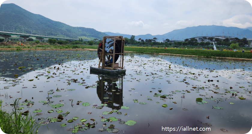 물자세(수차)를 만들었으나 아직 미완성