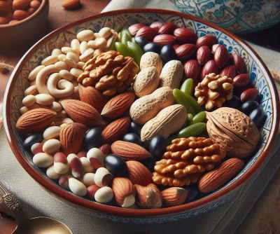 견과류와 콩류