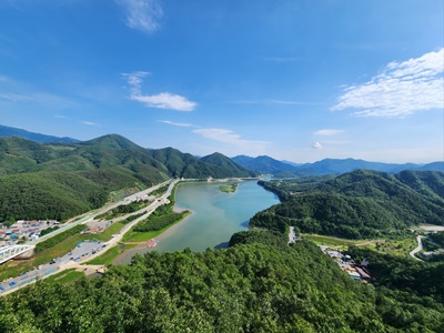 만천하스카이워크전경