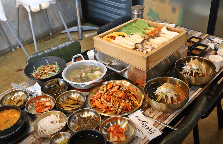 대관령 맛집 "편배기" 음식