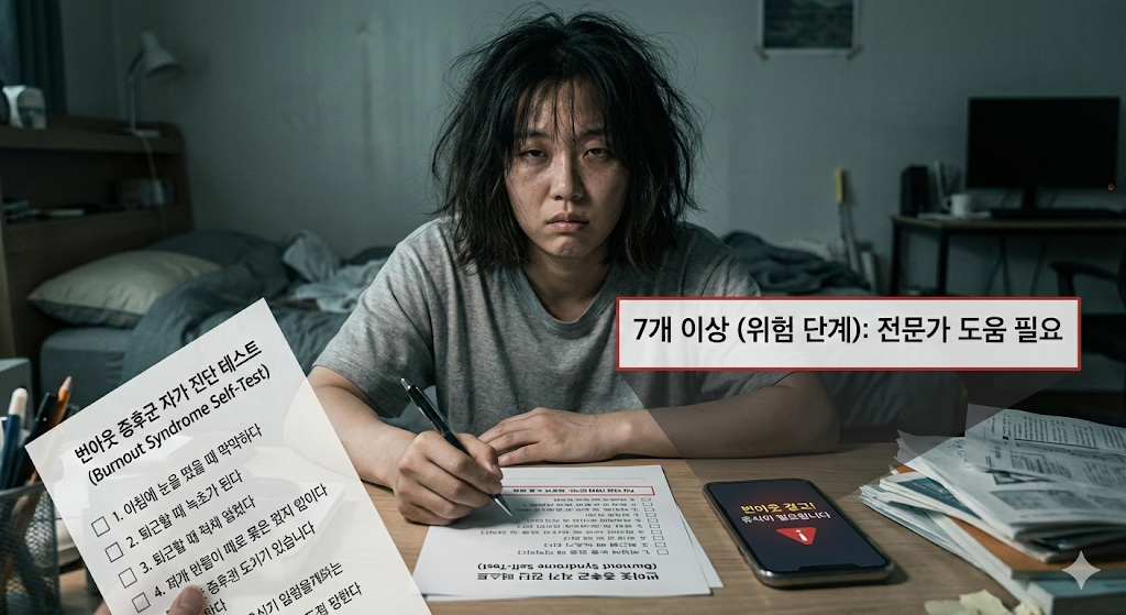번아웃 증후군 자가진단 테스트 및 극복 방법 5가지