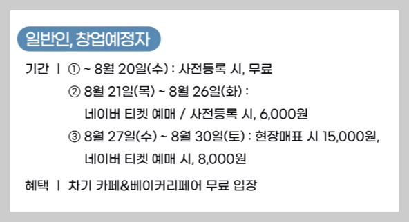 커피 &amp; 베이커리페어