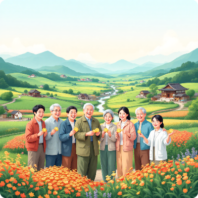 정선군 농어촌 기본소득 이미지