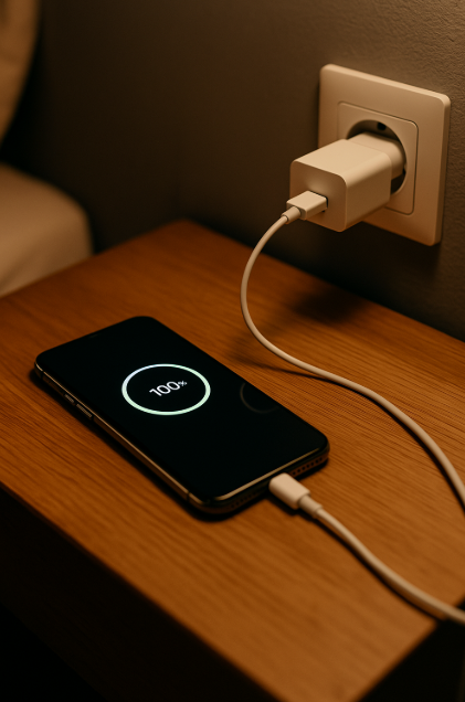 스마트폰 충전기 과충전, 충전 완료 후 전력 낭비, 스마트폰 배터리 관리 팁